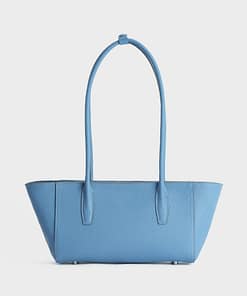 Hiro Tote Blue Soft Grain