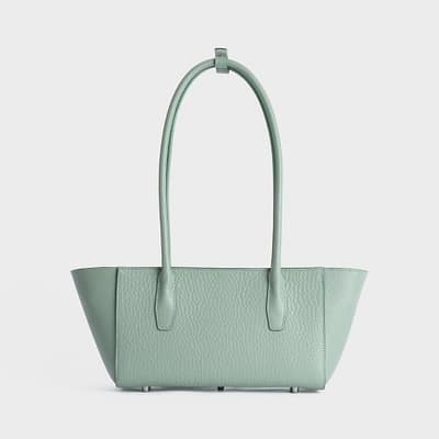 Hiro Tote Mint Soft Grain