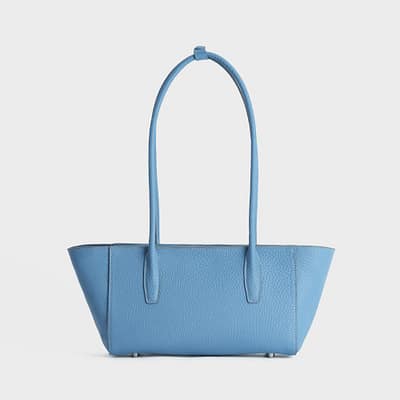 Hiro Tote Blue Soft Grain