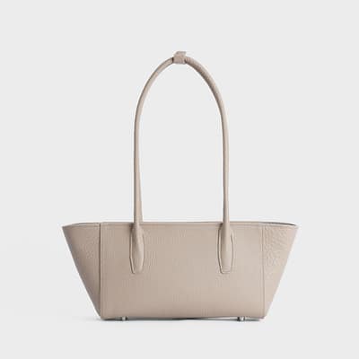 Hiro Tote Milkbeige Soft Grain