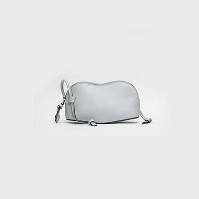 Túi đậu 20 màu Whitegrey Smooth